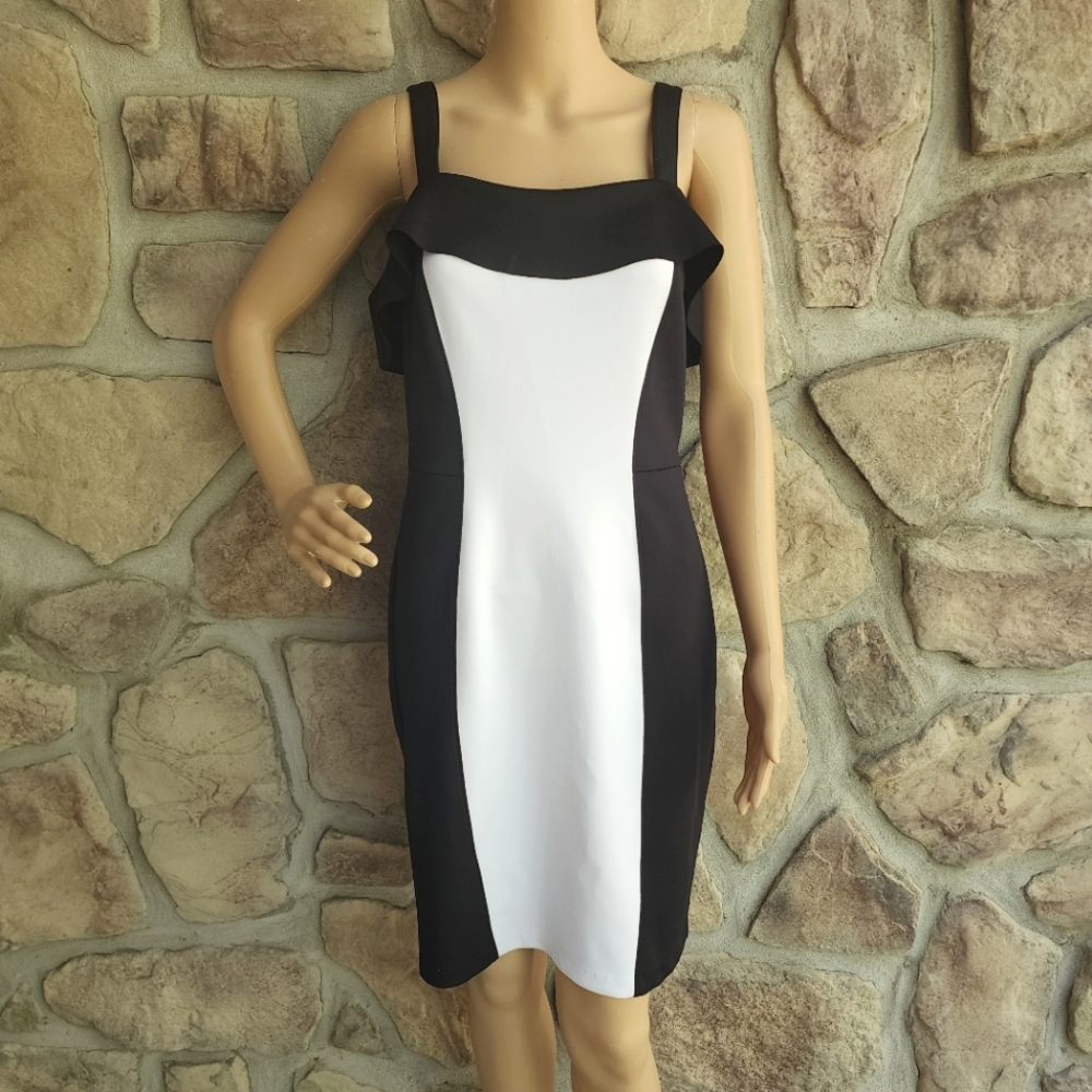 PROJECT RUNWAY | Black and White Dress